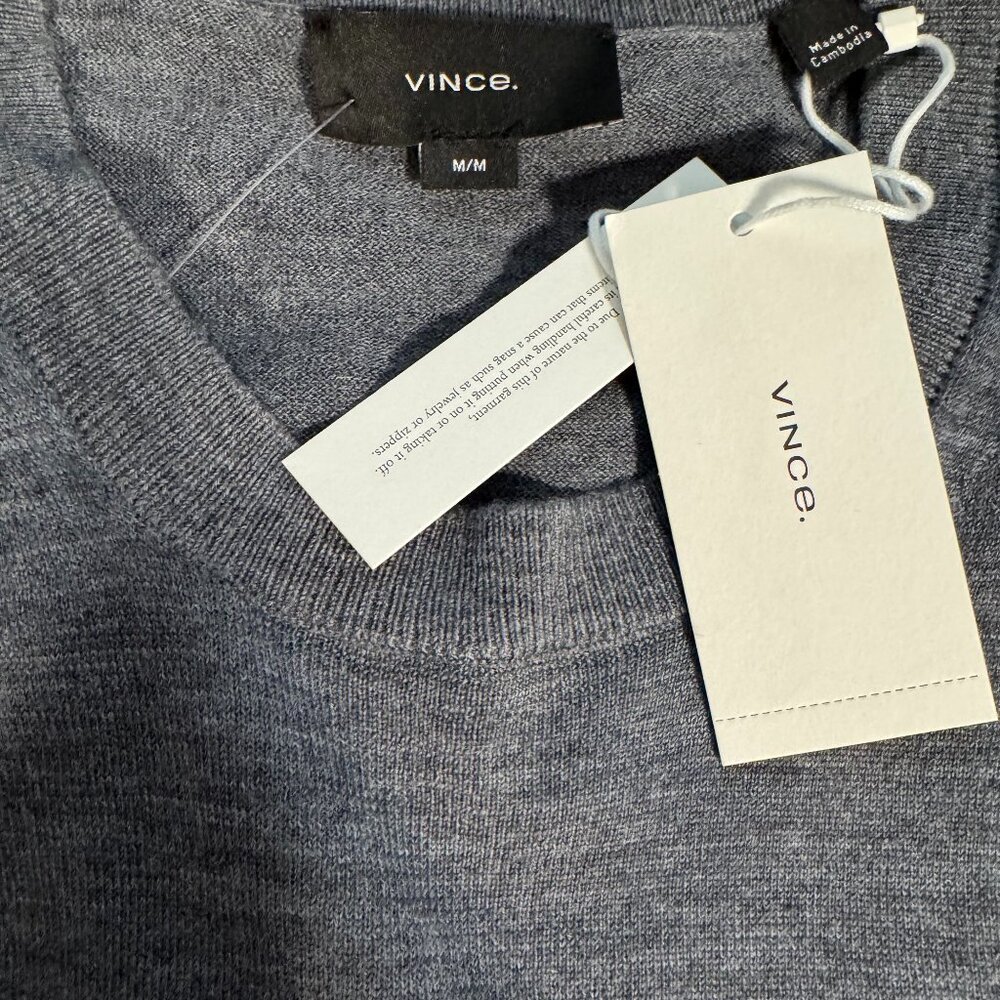 NWT!! Vince Merino Wool Crewneck Sweater - Med